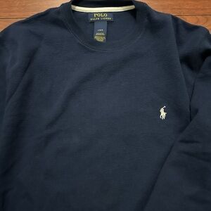 Polo by Ralph Lauren Navy Long Sleeve Tee